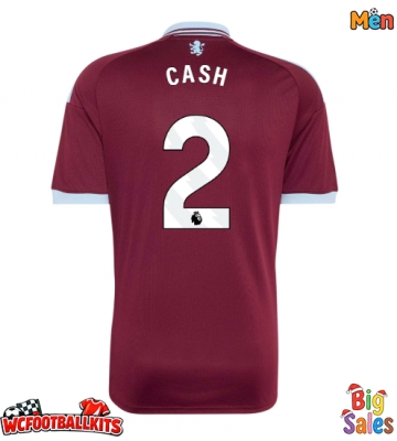 Aston Villa Matty Cash #2 Replica Home Stadium Shirt 2026-27 Short Sleeve